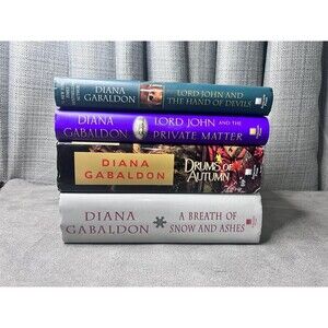 Books Diana Gabaldon Drums Autumn Lord John Hands Devils Private Matter HC Lot